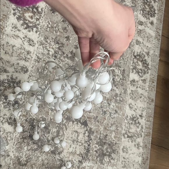 2 White String Lights - Picture 2 of 2